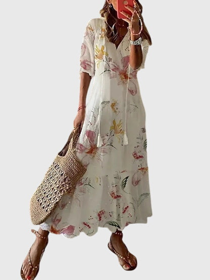 Boho Vintage Sommerkleid für Frauen - Elegantes, luftiges Design für warme Tage