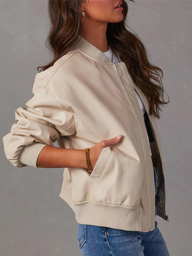 Bomberjacke Damen | Lockerer Schnitt & Zeitlos Vielseitig