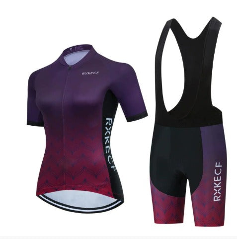 Ensemble BORA mit atmungsaktivem Radtrikot und Trägerhose