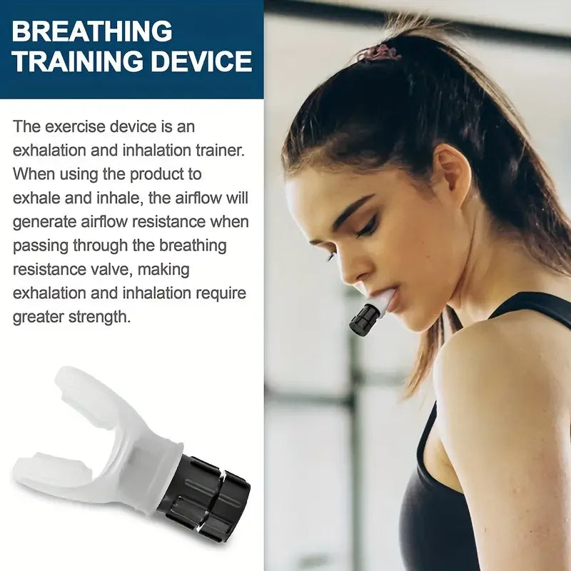 BreatheFit Atemtrainer – Verbessern Sie Ihre Lungenkapazität und Ausdauer