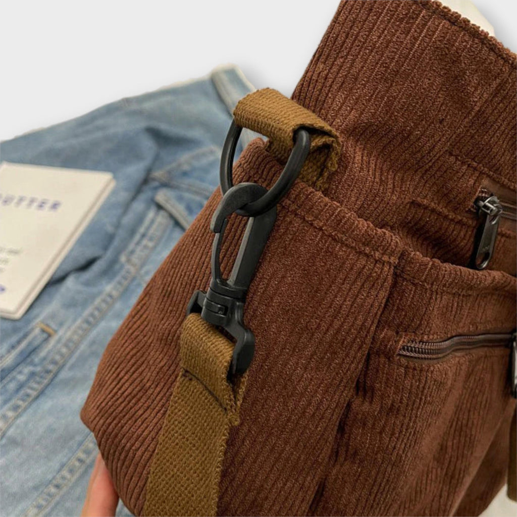 Damen Geräumige Tote-Tasche mit offenem Hauptfach und Innentasche