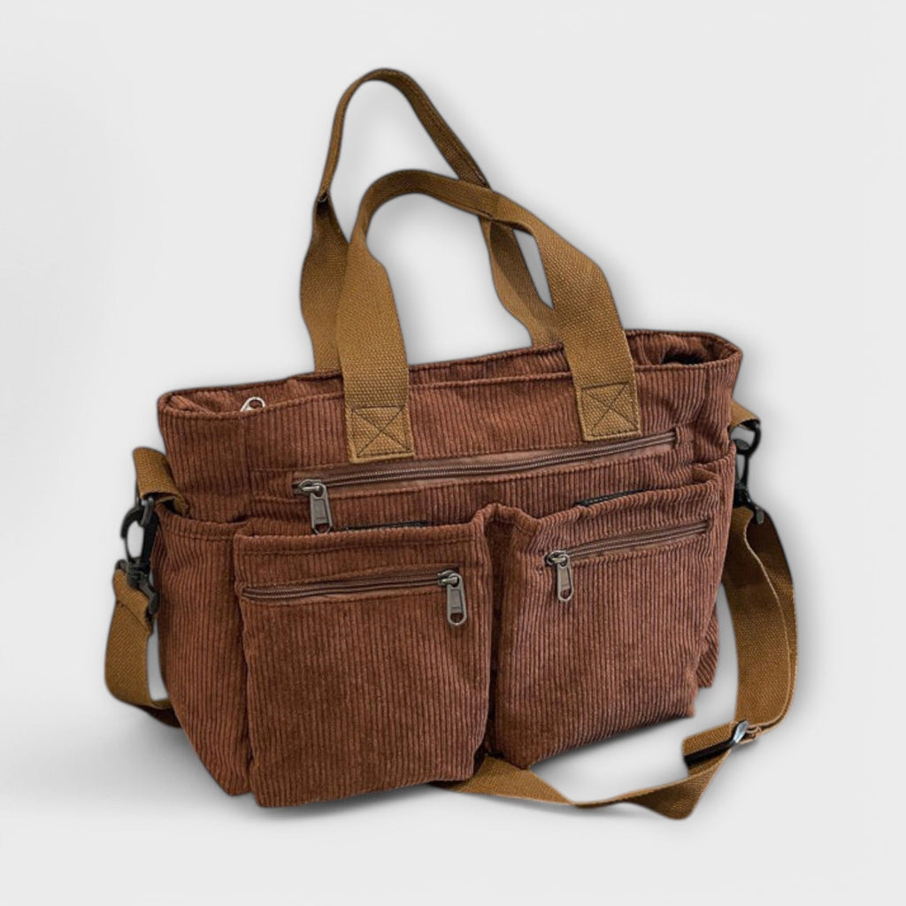 Damen Geräumige Tote-Tasche mit offenem Hauptfach und Innentasche