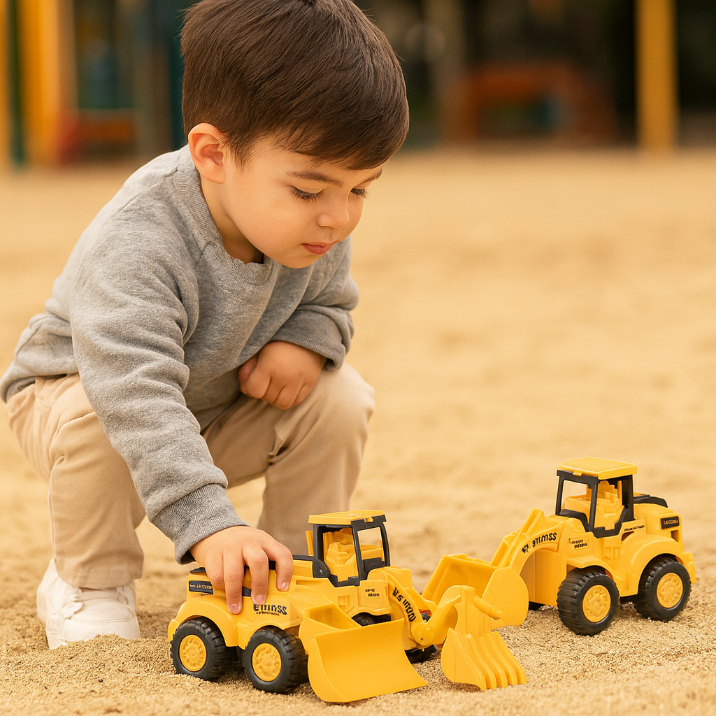 BuildMaster | Pädagogisches Konstruktionsspielzeug-Fahrzeugset zur Förderung der Kreativität von Kindern