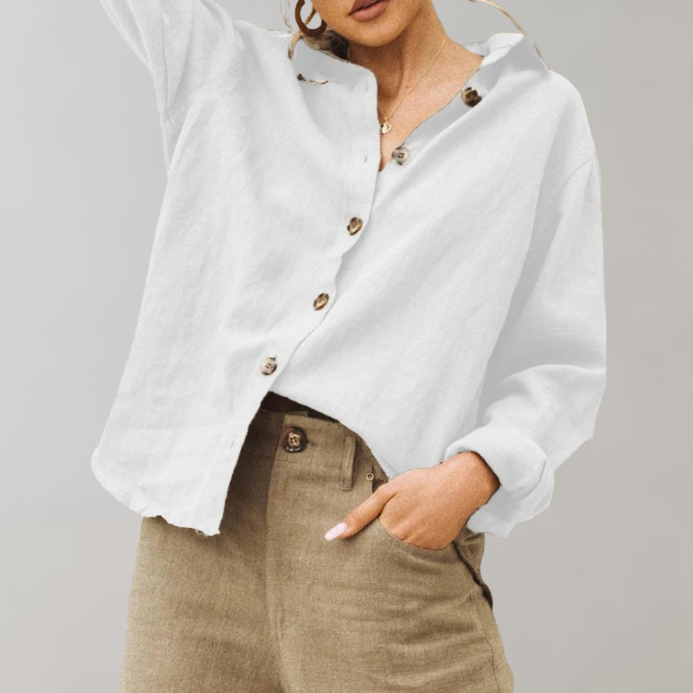 Damen Lockere Lässige Sommer Bluse