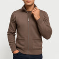 Cardigan Herren | Stehkragen & Reißverschluss-Komfort