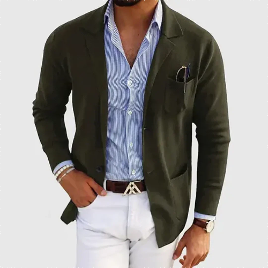 Herren Casual Regular Fit Sommer Blazer