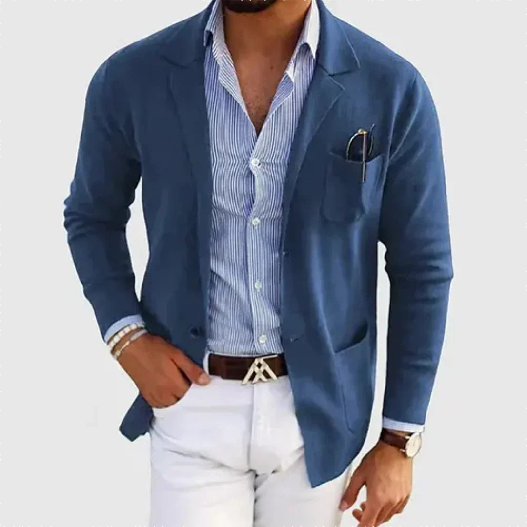 Herren Casual Regular Fit Sommer Blazer