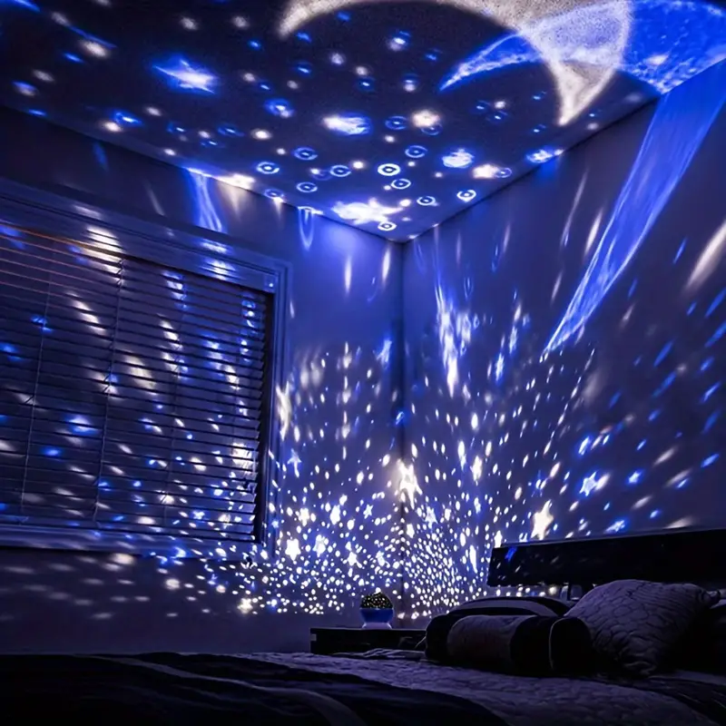 CelestiaGlow | Galaxien-Nachtlichtprojektor mit Farbwechseleffekten