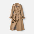 Damen Trenchcoat doppelreihig mit Reverskragen
