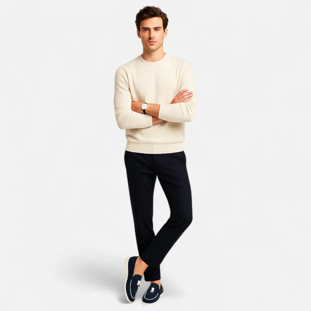 Herren Slip-On Sommer Loafers mit Quasten