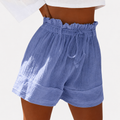 Daphne - Luftige Paperbag-Shorts