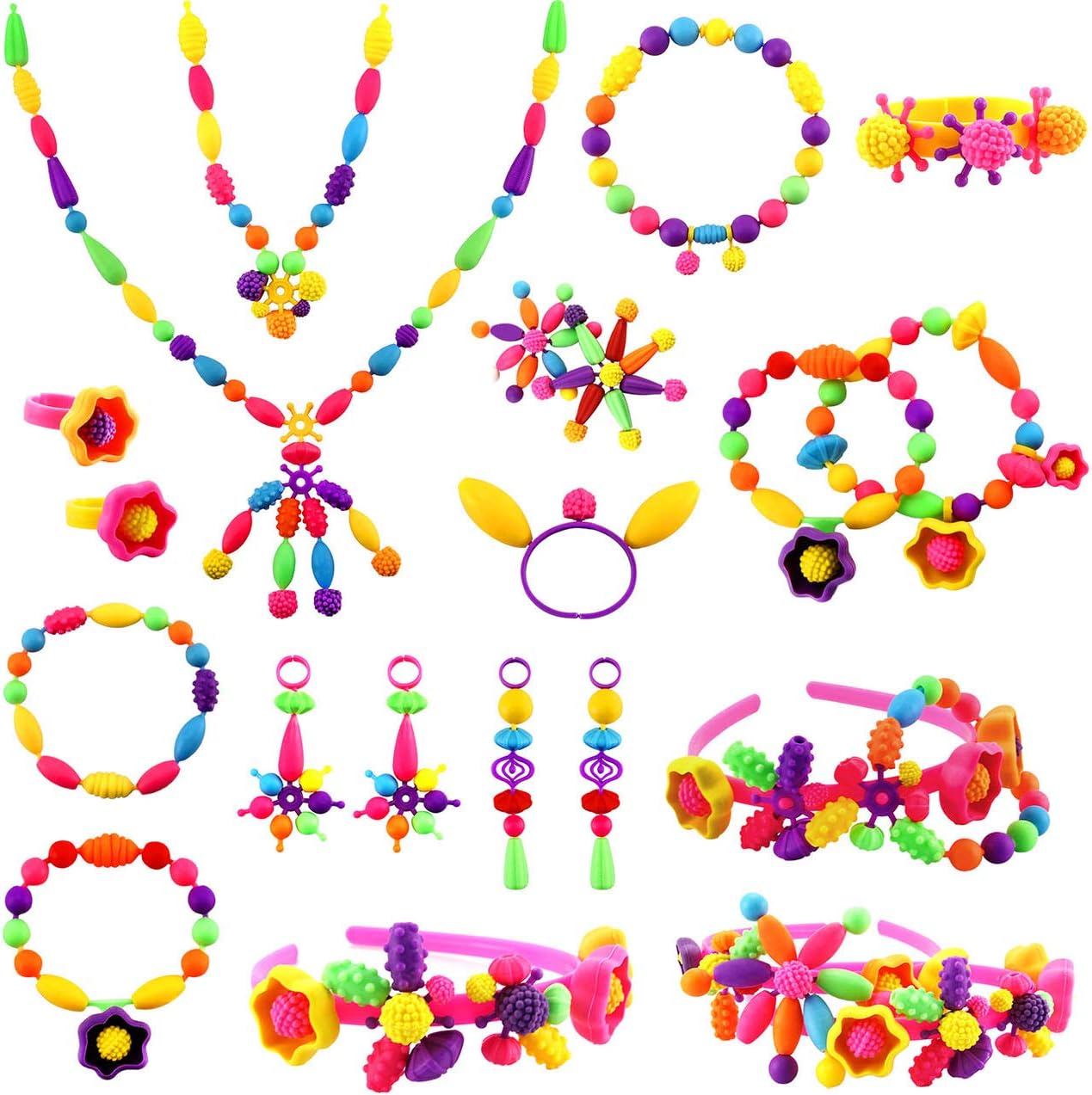 ColorfulBead Haven | Schmuckbastelset für die kreative Entfaltung von Kindern
