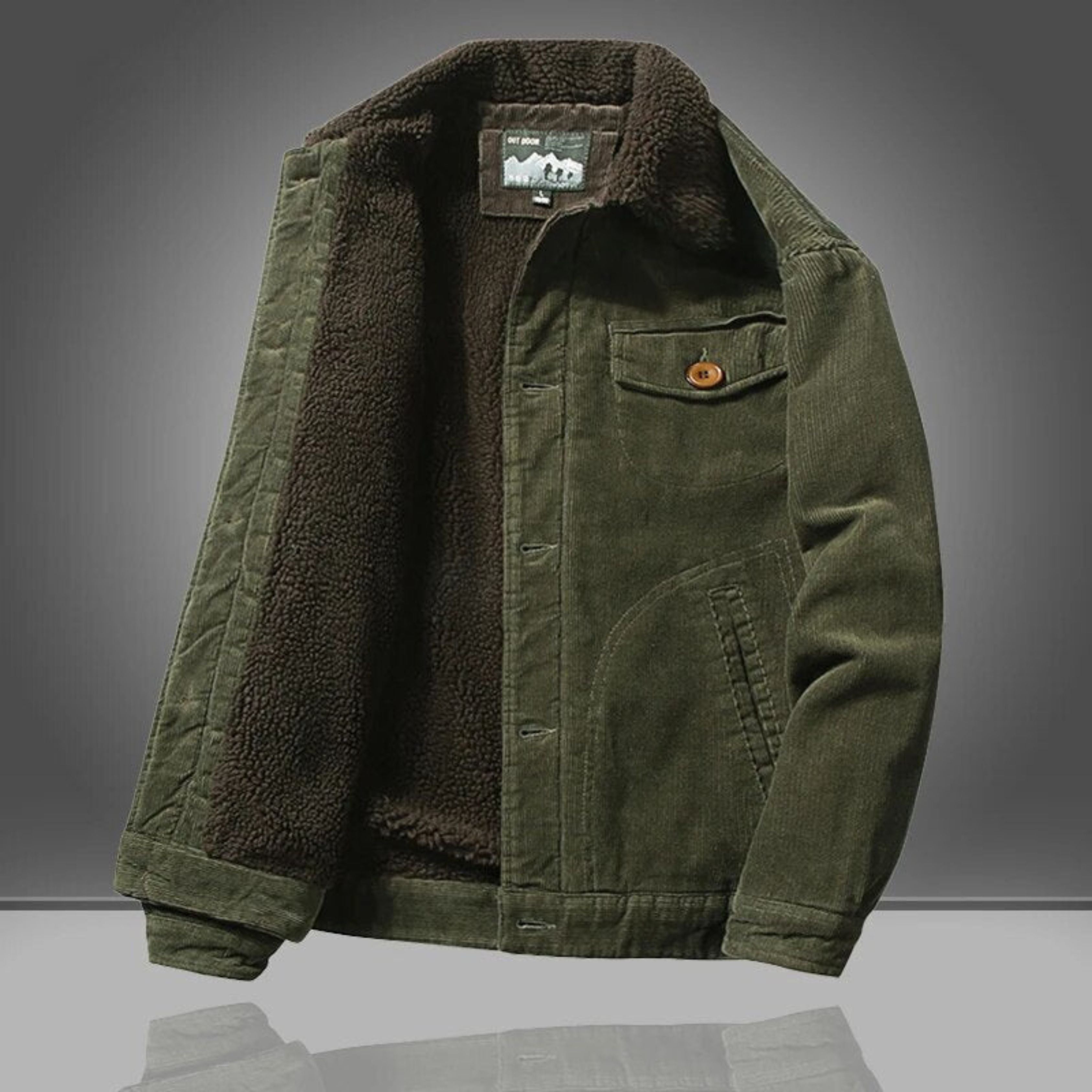 Cordjacke Herren | Gefütterte Wärme & Praktische Taschen