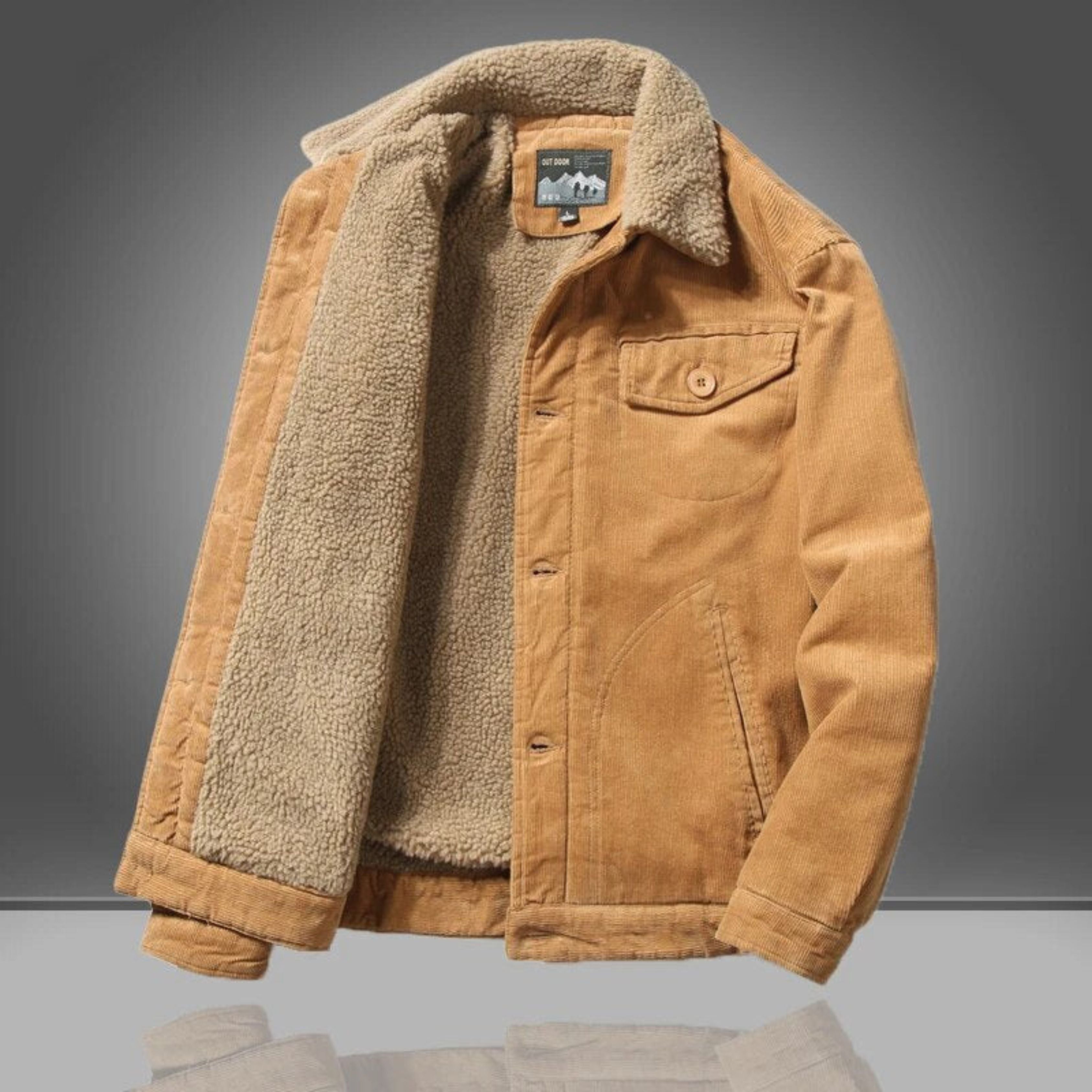 Cordjacke Herren | Gefütterte Wärme & Praktische Taschen