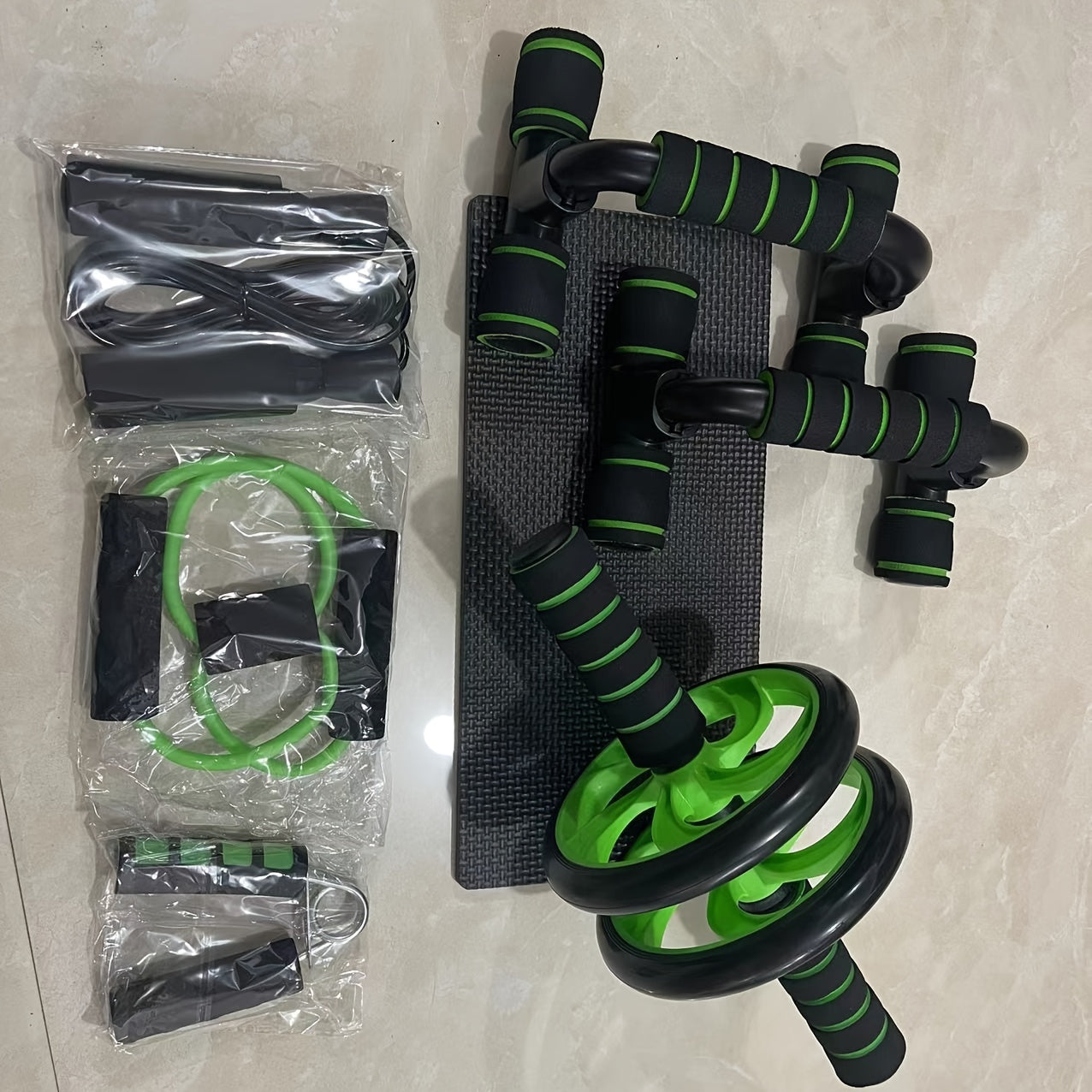 CoreMax Fitness-Set – 7-teiliges Workout für starke Bauchmuskeln und Rumpfmuskulatur