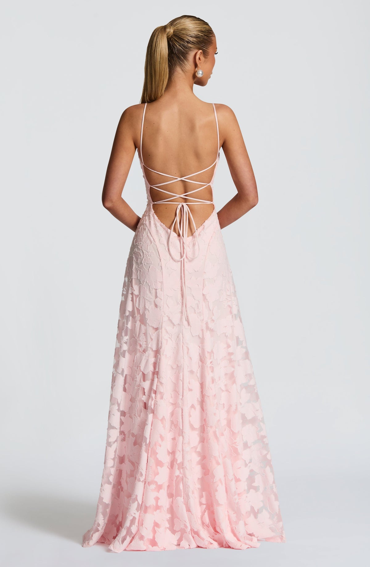 Corsagenkleid Damen | 3D Blütenapplikationen & Romantisches A-Linien-Design