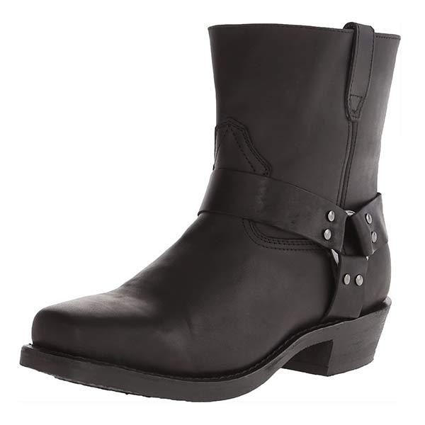 Cowboystiefel Herren | Seitlicher Reißverschluss & Rutschfester Halt