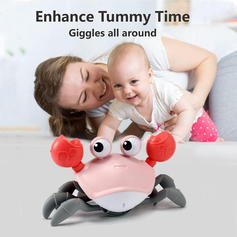CrustaceanJoy | Krabbenbaby-Spielzeug mit Musik und bunten Lichtern