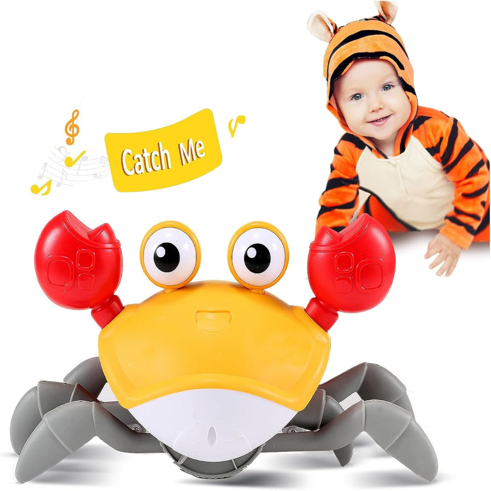 CrustaceanJoy | Krabbenbaby-Spielzeug mit Musik und bunten Lichtern
