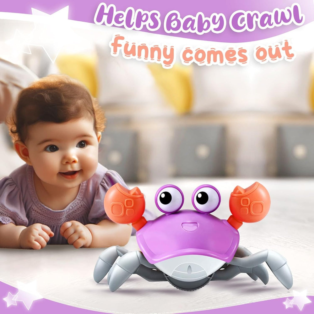 CrustaceanJoy | Krabbenbaby-Spielzeug mit Musik und bunten Lichtern