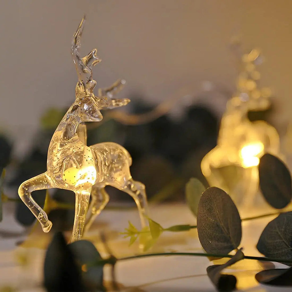 CrystalCheer | Elchgirlande als Weihnachtsdekoration