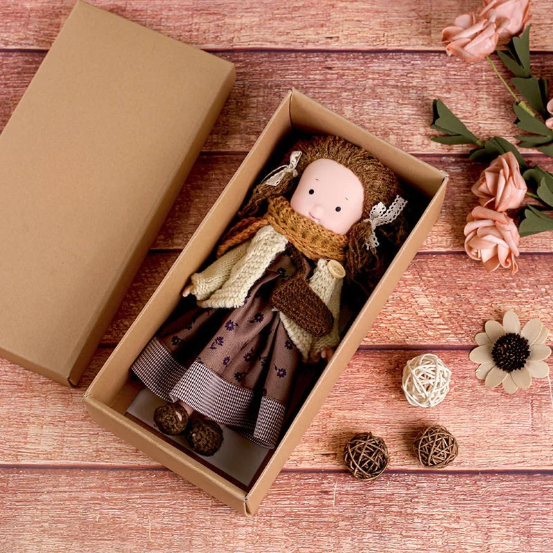 CuddlyCharm | Plüsch-Anziehpuppe mit Accessoires Geschenkset
