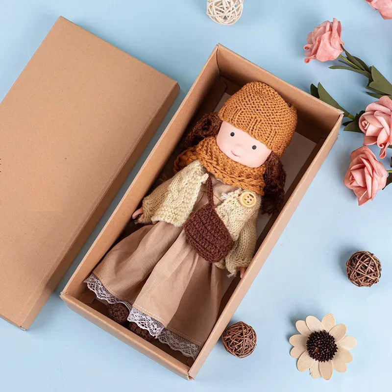 CuddlyCharm | Plüsch-Anziehpuppe mit Accessoires Geschenkset