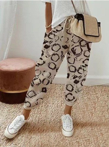 Damen Hose | Kordelzug & Lockere Passform