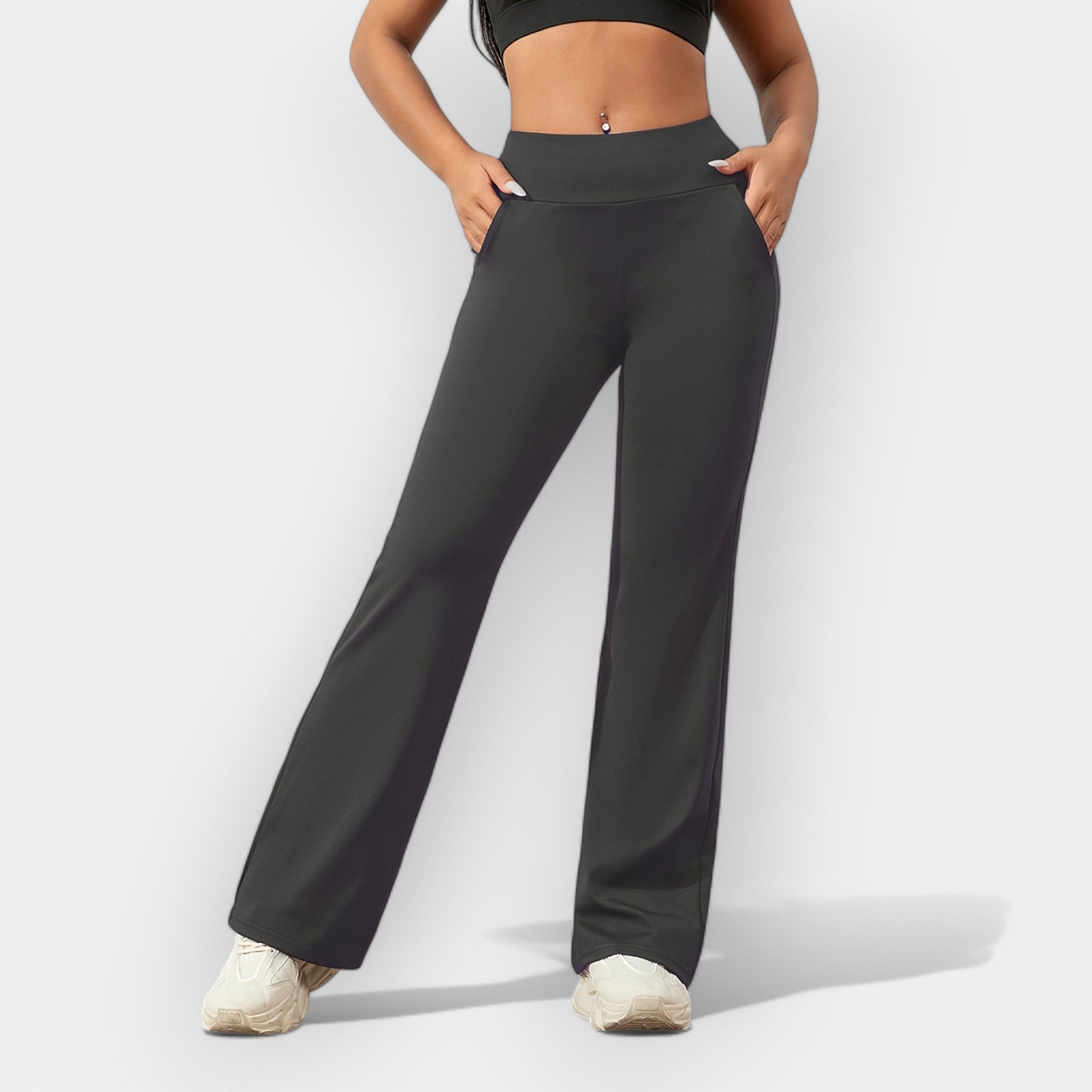 Damen Hose Stretch | High Waist & Bewegungsfreiheit