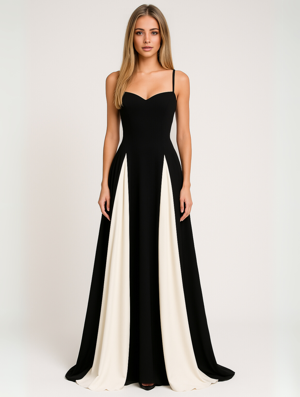 Damen Elegante Hochzeitsgast Maxikleid