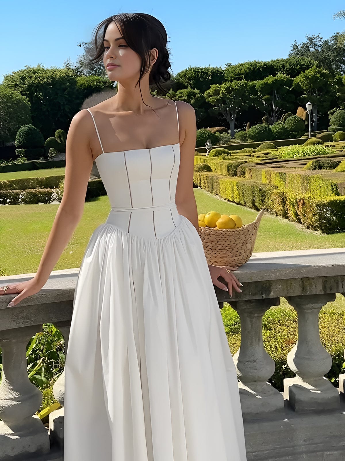 Damen Hochzeitsgast Midikleid im figurbetonten Schnitt