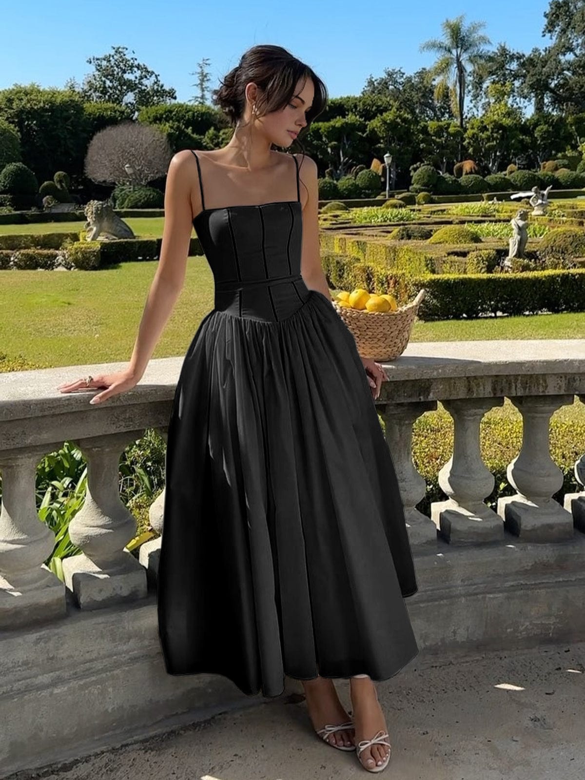 Damen Hochzeitsgast Midikleid im figurbetonten Schnitt