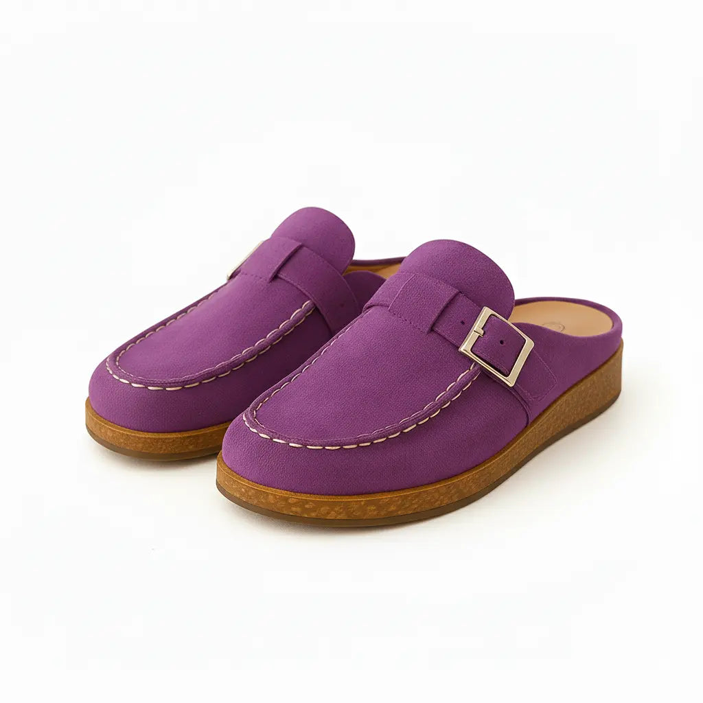 Damen Orthopädische Slip-on Clog Sandalen