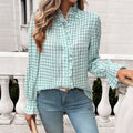 Langarm Bluse Damen | Verspielt & Feminin