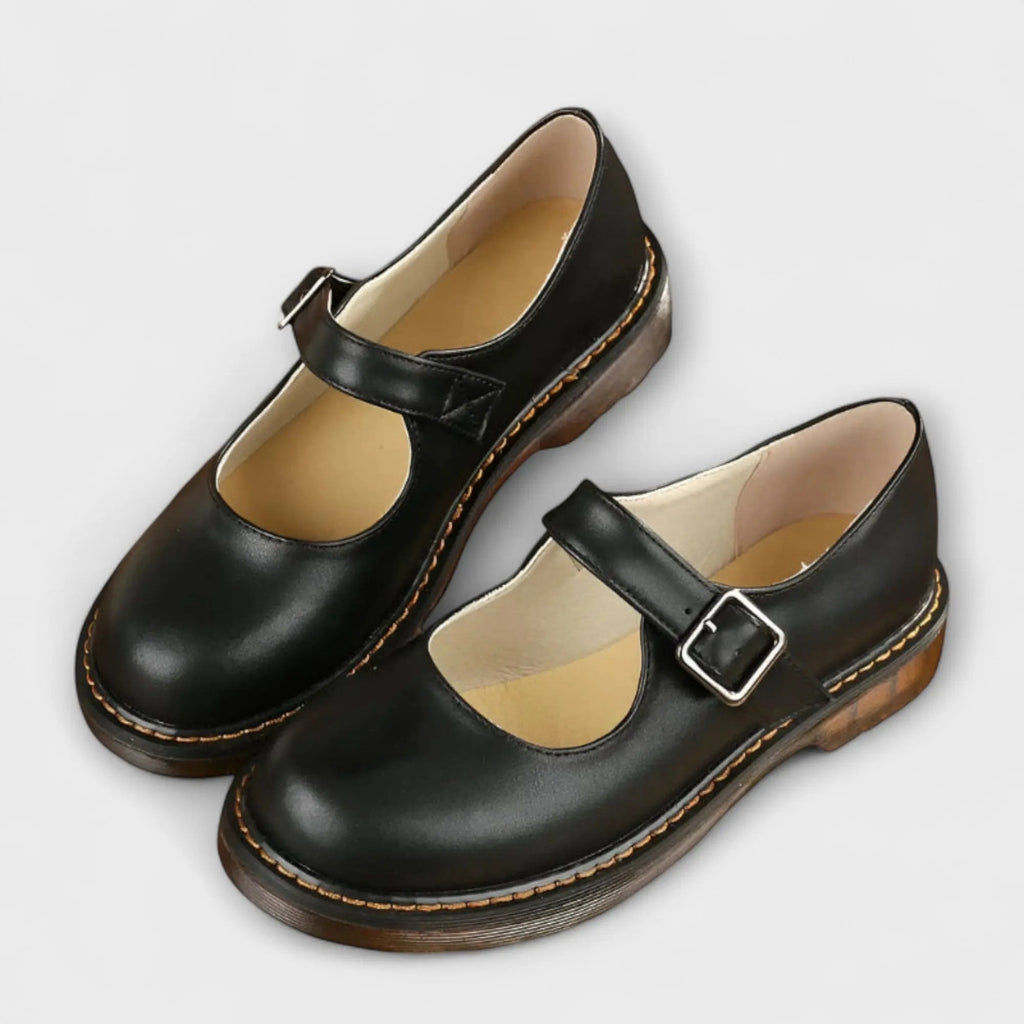 Damen Mary Jane Ballerina im klassischen Stil
