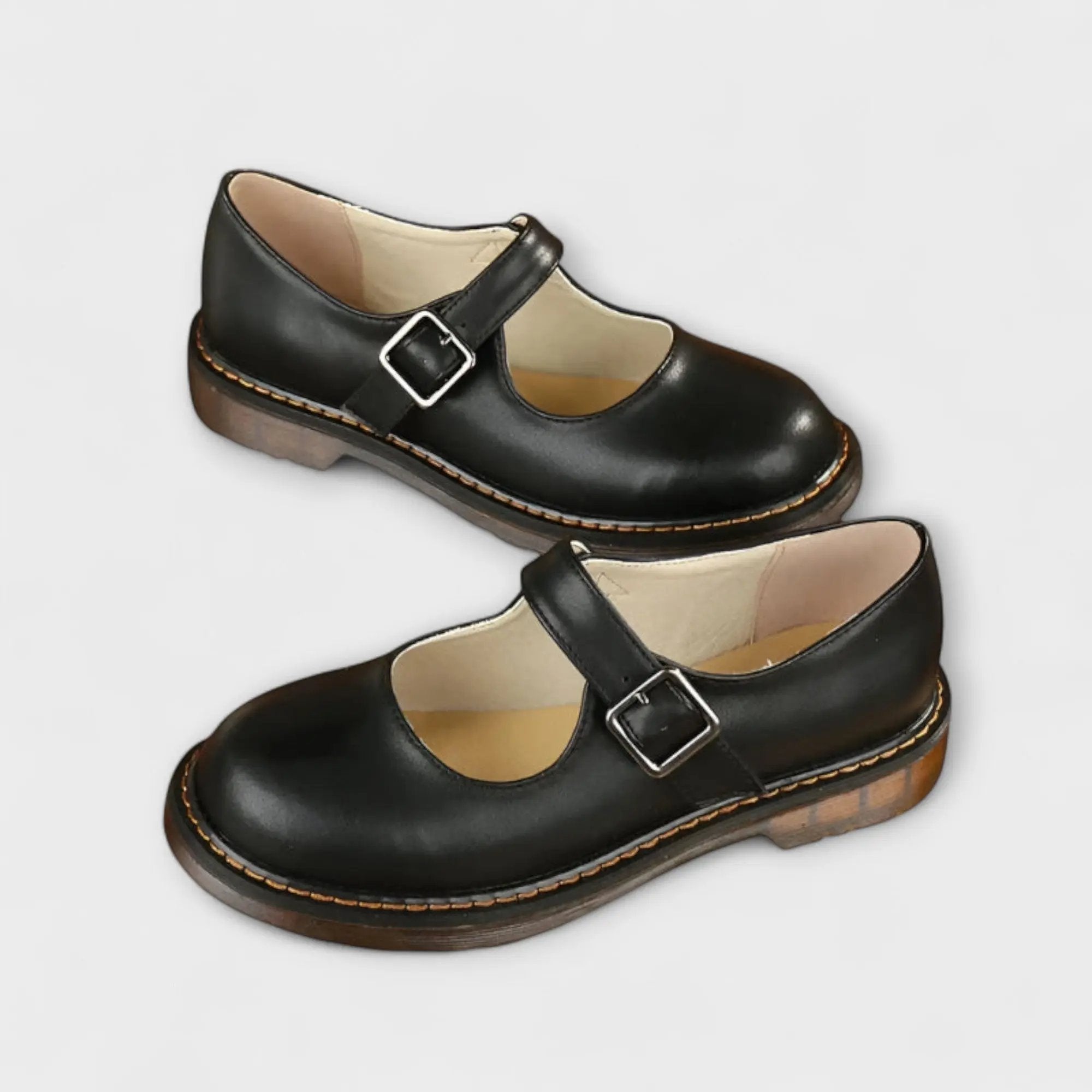 Damen Mary Jane Ballerina im klassischen Stil