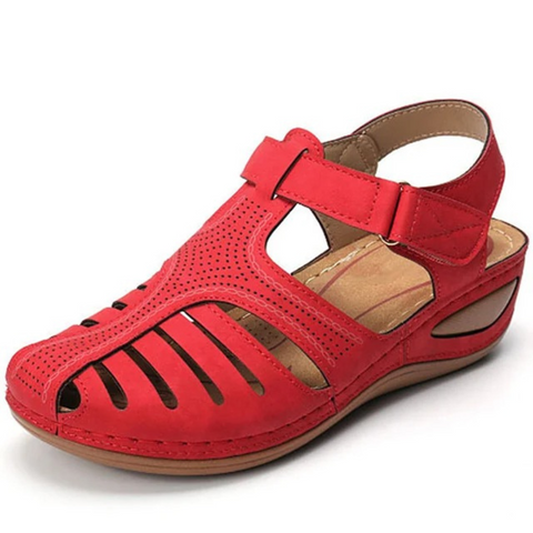 Damen Orthopädische Plateau Sommer Sandalen