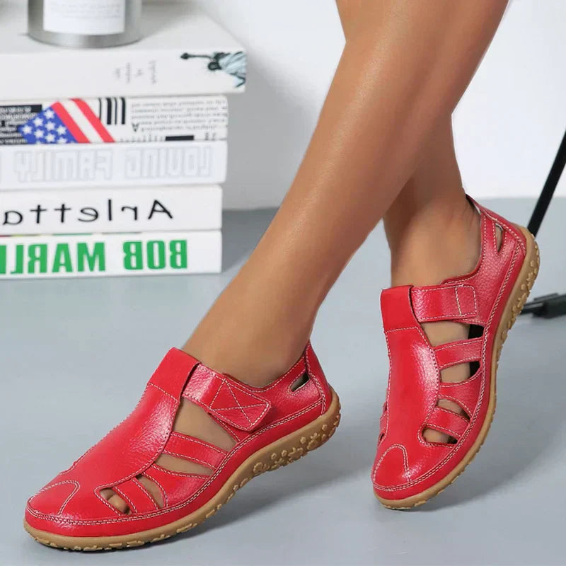 Damen Orthopädische Römersandalen mit Arch Support und flexibler Sohle