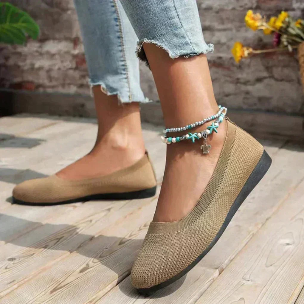 Damen Orthopädische Casual Slip-on Loafer