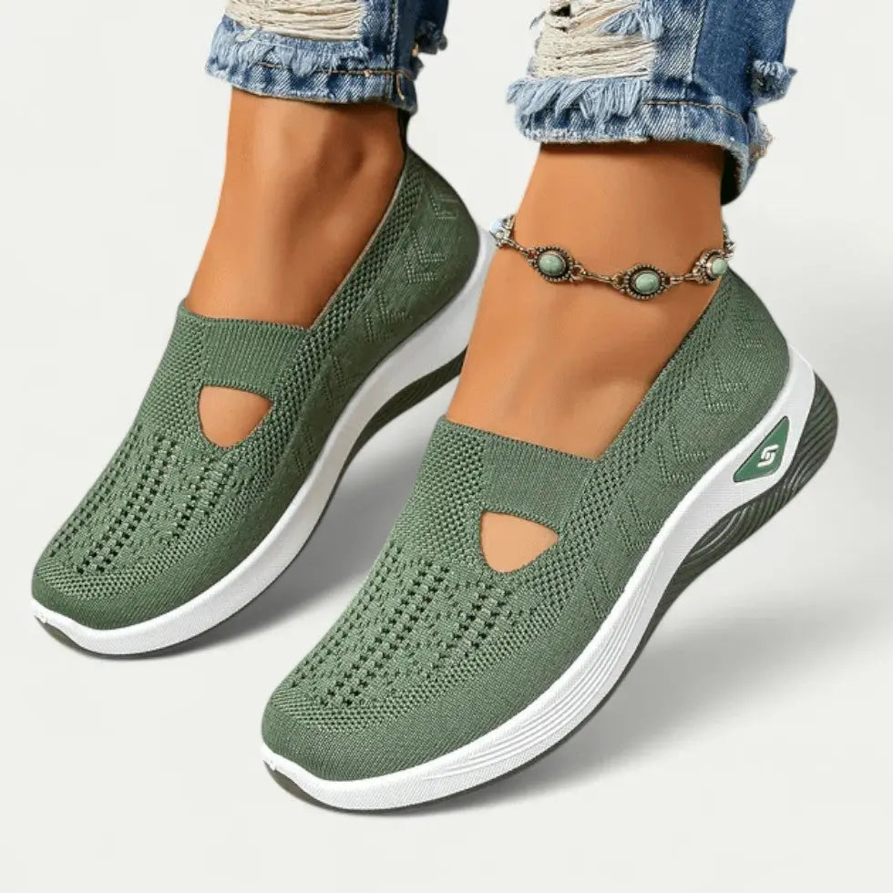 Damen Casual Slip-On Sommer Schuhe