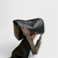 Damen Zeitlose Schultertasche im Business-Stil mit Magnetverschluss