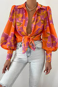 Damenbluse | Laternenärmel & Statement-Look