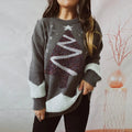 Damenpullover Festlich Warm Strickmaterial für Wintergarderobe