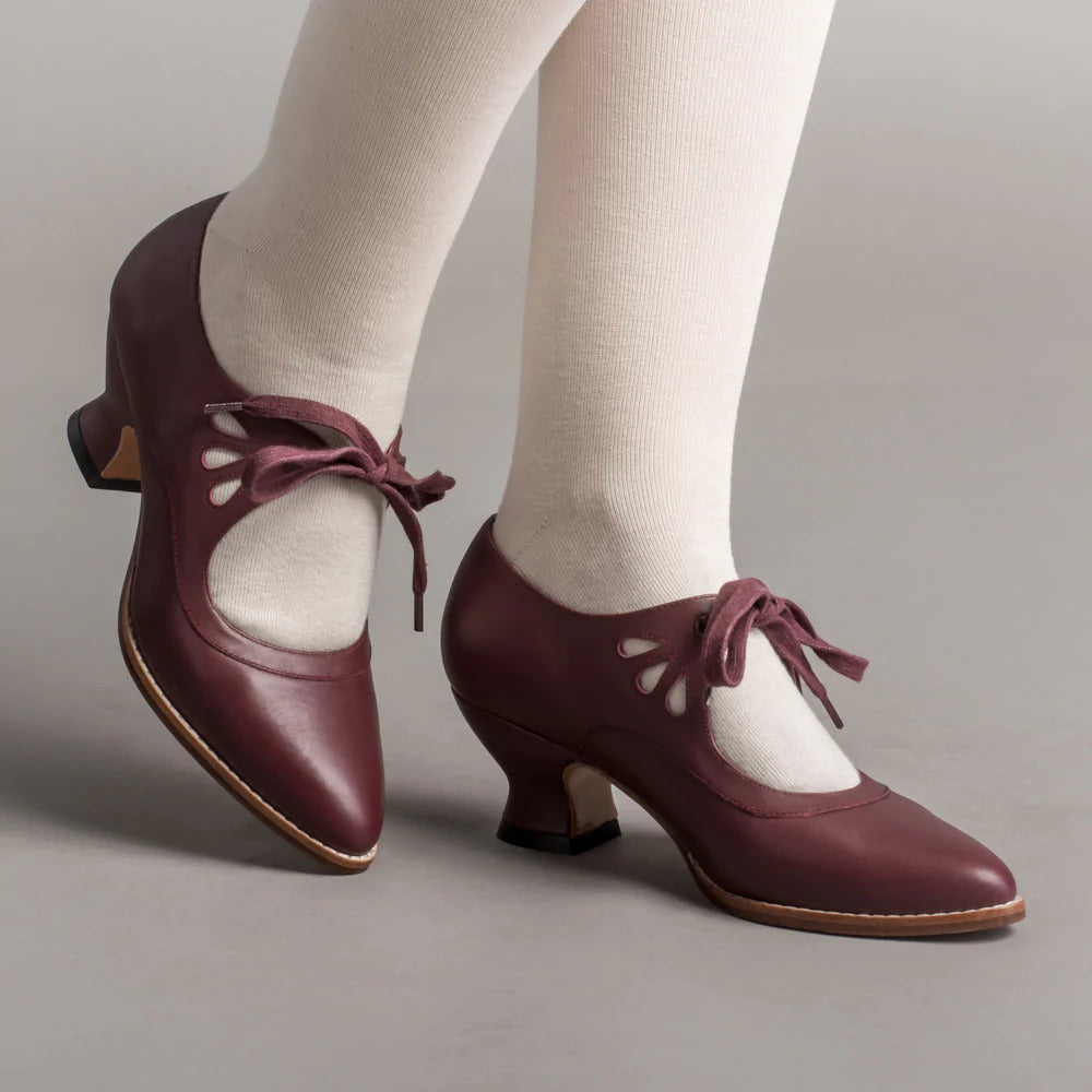 Damenschuhe Damen | Schnürriemen & Stabiler Absatz