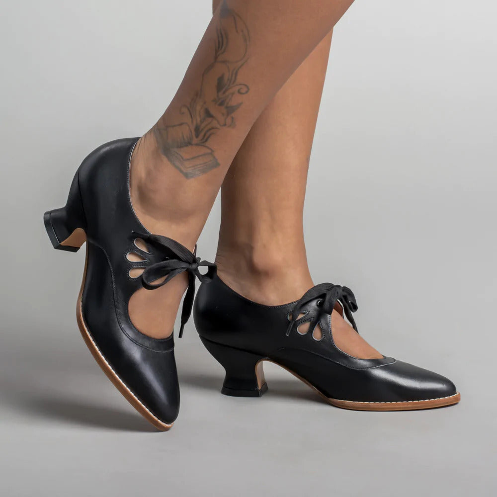 Damenschuhe Damen | Schnürriemen & Stabiler Absatz