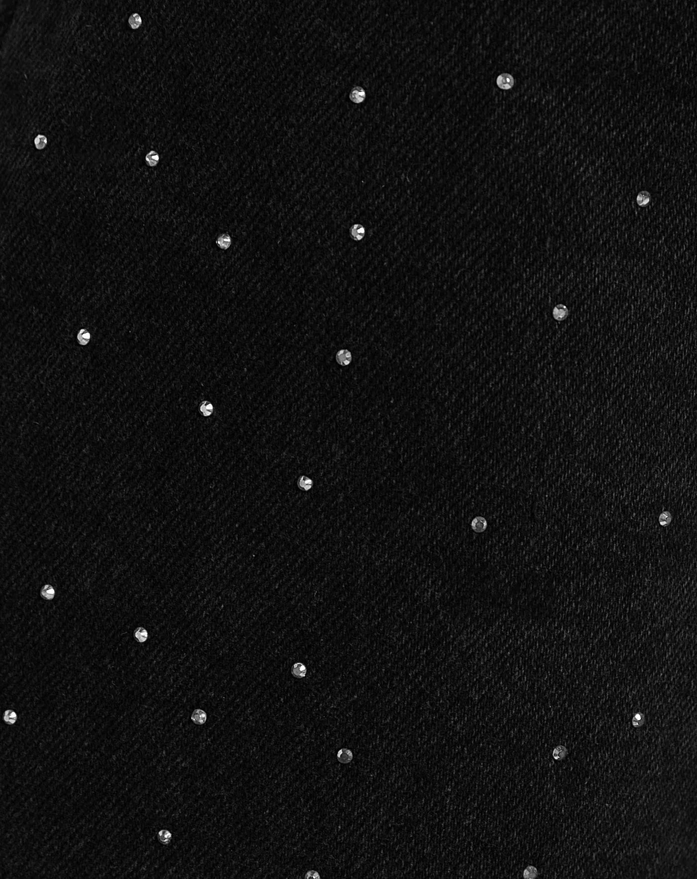 Denim Jeans Glänzende Damen | Strassdetails & Zeitloser Straight-Cut