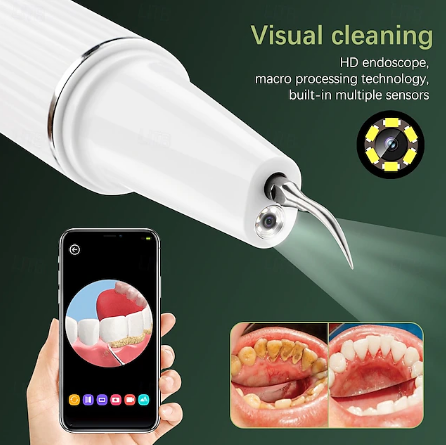Dentora | Professioneller Ultraschall-Zahnsteinentferner für effektive Zahnpflege zu Hause