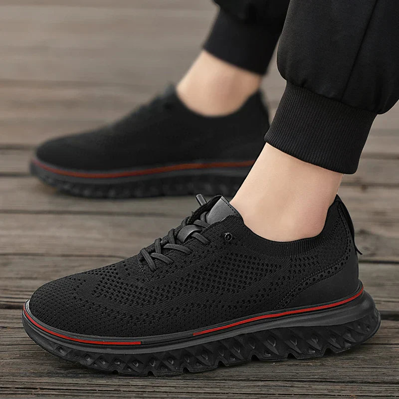 Herren Sneaker mit dicker Sohle und Schnürsenkel