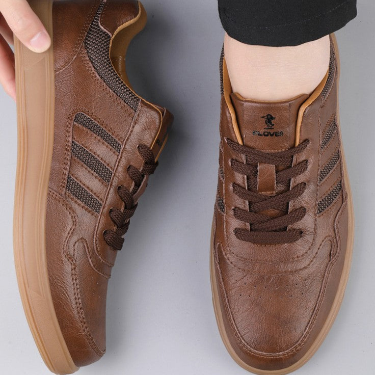 Herren Lässig Orthopädsiche Sneakers mit Schnürung