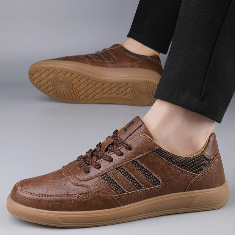 Herren Lässig Orthopädsiche Sneakers mit Schnürung